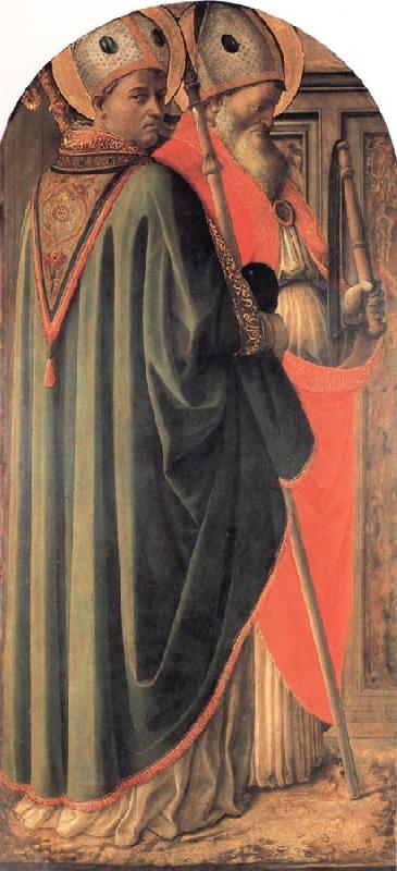 Fra Filippo Lippi St.Augustine and St Ambrose China oil painting art